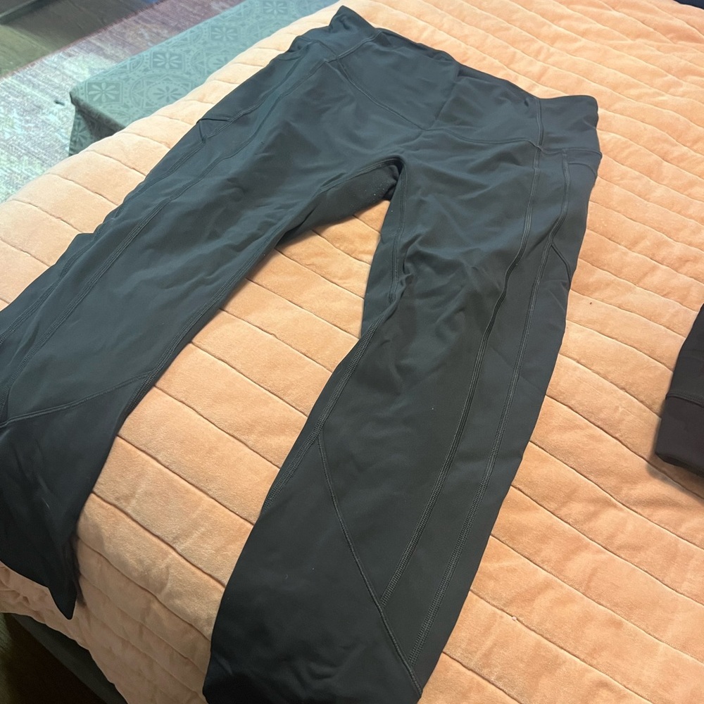 Lululemon gray leggings. Size 10